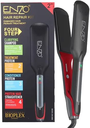 ENZO EN-3986 Enzo Professional Hair Repair Tool Kit Protein Hair Straightener