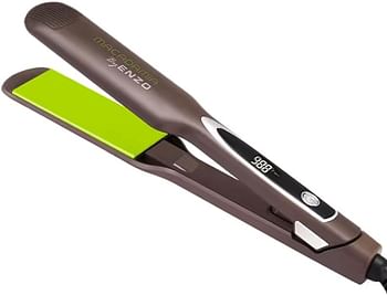 ENZO EN-3991L Professional Ceramic Hair Straightener – Adjustable Temperature, Fast Heating, and 360-Degree