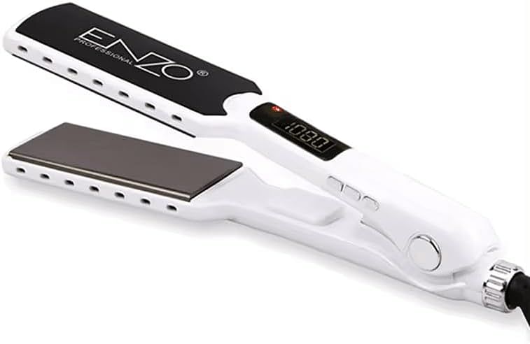 ENZO EN 5050 Professional Nano Titanium Hair Straightener Flat Iron with