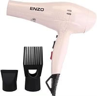 ENZO EN-6007 2000W Professional Blow Dryer -Ideal for Salon & Home Use