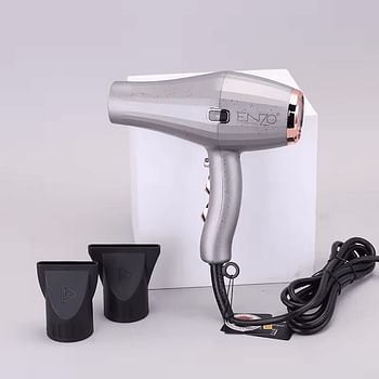 ENZO EN-6050 Fast-Drying Negative Ion Hair Dryer - Professional Salon-Quality with Multiple Heat Settings and Lightweight Design