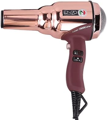 ENZO EN-8228 2000W Professional Hair Dryer - PINK