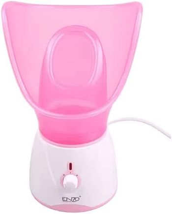 Precisionware Enzo en-8104 Facial Steamer Professional Nano Ionic Face Steamer for Deep Cleansing Hydration and Spa-quality Skin Care at Home EN-8104 - Pink