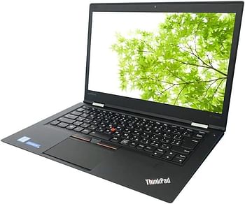 Lenovo ThinkPad X1 Carbon Laptop Intel Core i7 8th Gen, 8GB RAM, 256GB SSD, 14-Inches, Intel HD Graphics, Win - Black.