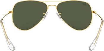 Ray-Ban Rb3044 L0205 Aviator Classic Non-Polarized Sunglasses 52 Mm - Arista/Crystal Green