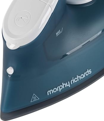 Morphy Richards 300277 Breeze Steam Iron With Ceramic Soleplate - Blue