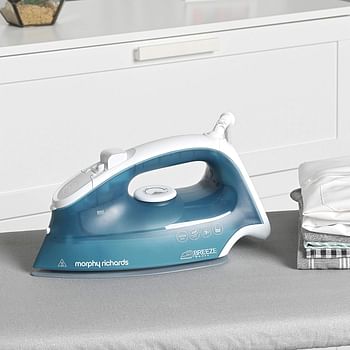 Morphy Richards 300277 Breeze Steam Iron With Ceramic Soleplate - Blue