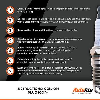 Autolite Iridium XP Automotive Replacement Spark Plugs XP5263 (4 Pack)