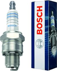 Bosch Automotive 8160 Double Platinum Spark Plug - Up to 3X Longer Life for Select Audi A3 A4 A5 A6 S3 TT Allroad Quattro and Volkswagen Beetle Golf R SportWagen GTI Jetta Passat (Pack of 1)