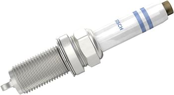 Bosch Automotive 8160 Double Platinum Spark Plug - Up to 3X Longer Life for Select Audi A3 A4 A5 A6 S3 TT Allroad Quattro and Volkswagen Beetle Golf R SportWagen GTI Jetta Passat (Pack of 1)