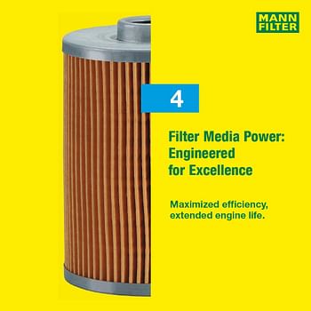 Mann-Filter W 7015 Oil Filter - Spin On