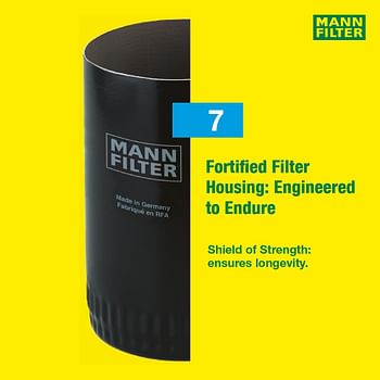 Mann-Filter W 7015 Oil Filter - Spin On