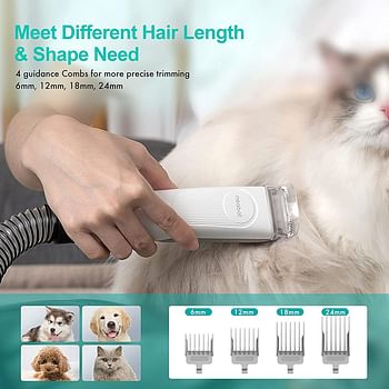 Neabot P2 Pro Dog Grooming Kit, 10500 Pa Vacuum Suction