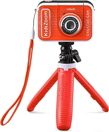 VTech KIDIZOOM VLOGGER KIT, RED,