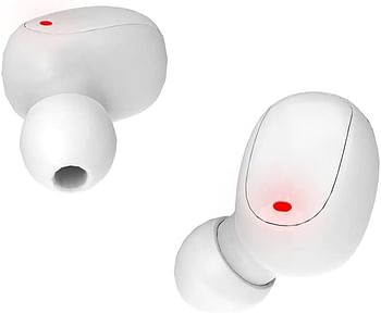 Porodo Soundtec Kid`s True Wireless Earbuds 85dB Max Volume with Touch Controls, Clear Sound & Superior Mic 15-Hours Playtime, Easy Pairing Bluetooth 5.0 Earbuds White