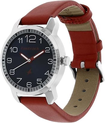 Fastrack Analog Blue Dial Women's Watch -NK6111SL02 - Red