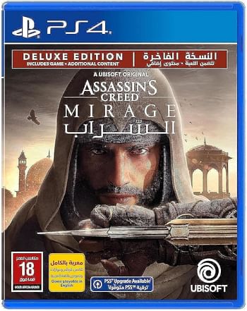 PS4 Assassins Creed mirage Deluxe Edition