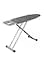 lynx Stainless Steel Turkish Ironing Board Non-slip Foot, Height Adjustment Handle, Steam Permeable Body and Silicone With Cotton Cover 41 X 118 CM LY245