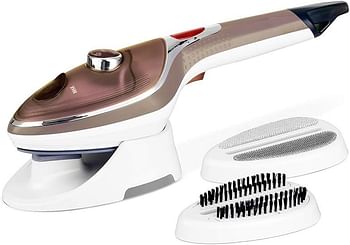 Saachi Steam Iron With Ceramic Soleplate 0.07 L 1100.0 W NL-IR-389C-BR White/Brown