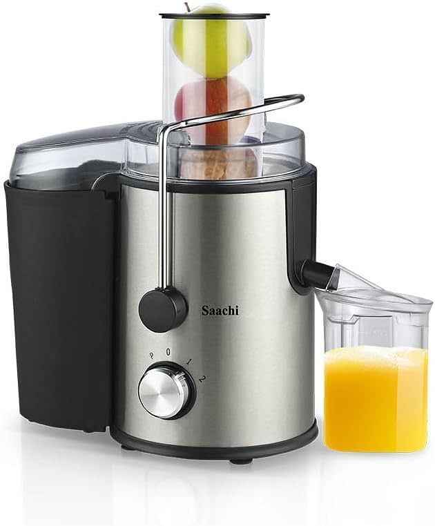 Saachi Juicer With Jar 400 ml 500 W NL-JU-4067 Silver