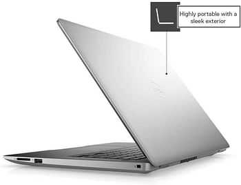 DELL Inspiron 3493, Intel Core i3-10th Gen,  4GB Ram 1TB HDD+256GB SSD, UHD GRAPHICS, ENG/ARB KB, Silver