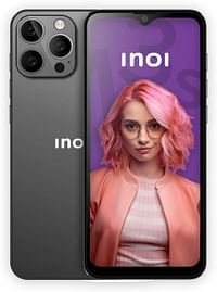 INOI Note 13s 4G LTE Octacore 8GB RAM + 256GB, 6.9 HD+ Display Triple Camera - Space Grey