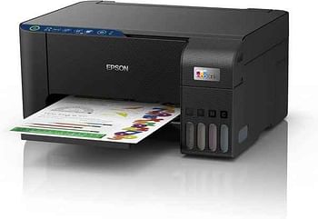 Epson EcoTank L3251 3 in 1 Home Printer with Wifi and SmartPanel + Business paper 80g 2500 sheets Compact - Black