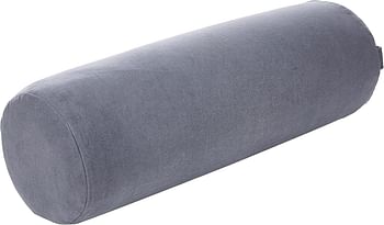 Manduka Enlight Yoga Bolster - Absorbent and Supportive, with Soft Microfiber Removable Cover, Multi Color, Multi Shape/Size