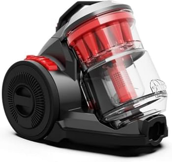 Hoover Power 6 Advanced Vaccum Cleaner - 2200W, GREY RED/One Size