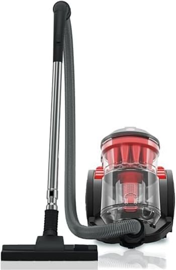 Hoover Power 6 Advanced Vaccum Cleaner - 2200W, GREY RED/One Size