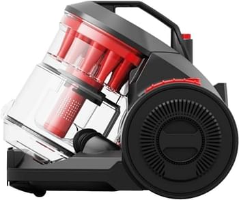 Hoover Power 6 Advanced Vaccum Cleaner - 2200W, GREY RED/One Size