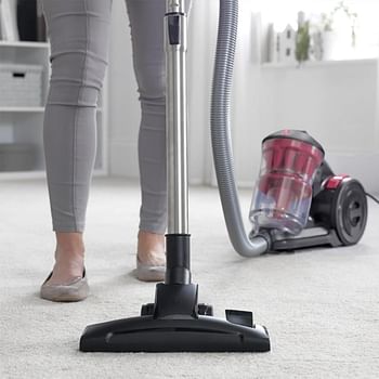 Hoover Power 6 Advanced Vaccum Cleaner - 2200W, GREY RED/One Size