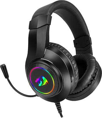 Redragon HYLAS H260 RGB Wired Gaming Headset for PC PS5/PS4 Xbox One - Black