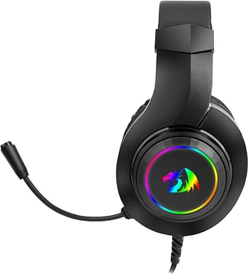 Redragon HYLAS H260 RGB Wired Gaming Headset for PC PS5/PS4 Xbox One - Black