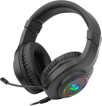 Redragon HYLAS H260 RGB Wired Gaming Headset for PC PS5/PS4 Xbox One - Black