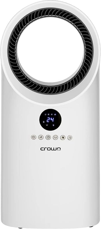 Crownline AC-250 Air Cooler w/ RC|Air Volume 300m³/h, 4.5L Water capacity White