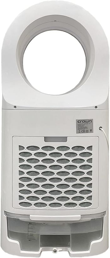 Crownline AC-250 Air Cooler w/ RC|Air Volume 300m³/h, 4.5L Water capacity White