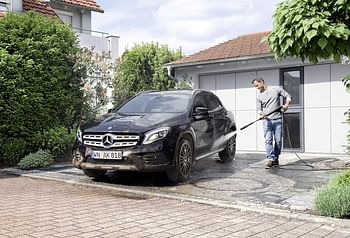 Pressure Washer 110Bar, 1400W For Home Cleaning, Karcher K2 Compact Yellow Pressure Washer