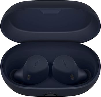 Jabra Elite 7 Active In-Ear Bluetooth Earbuds True Wireless Sports Ear Buds with Jabra ShakeGrip for the ultimate active fit Adjustable Active Noise Cancellation and Alexa Built-In - Black