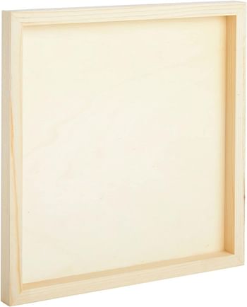 Bright Creations 12x12 Wood Panel Boards, Square Canvas for Painting, Crafts, Acrylic 6 Pack