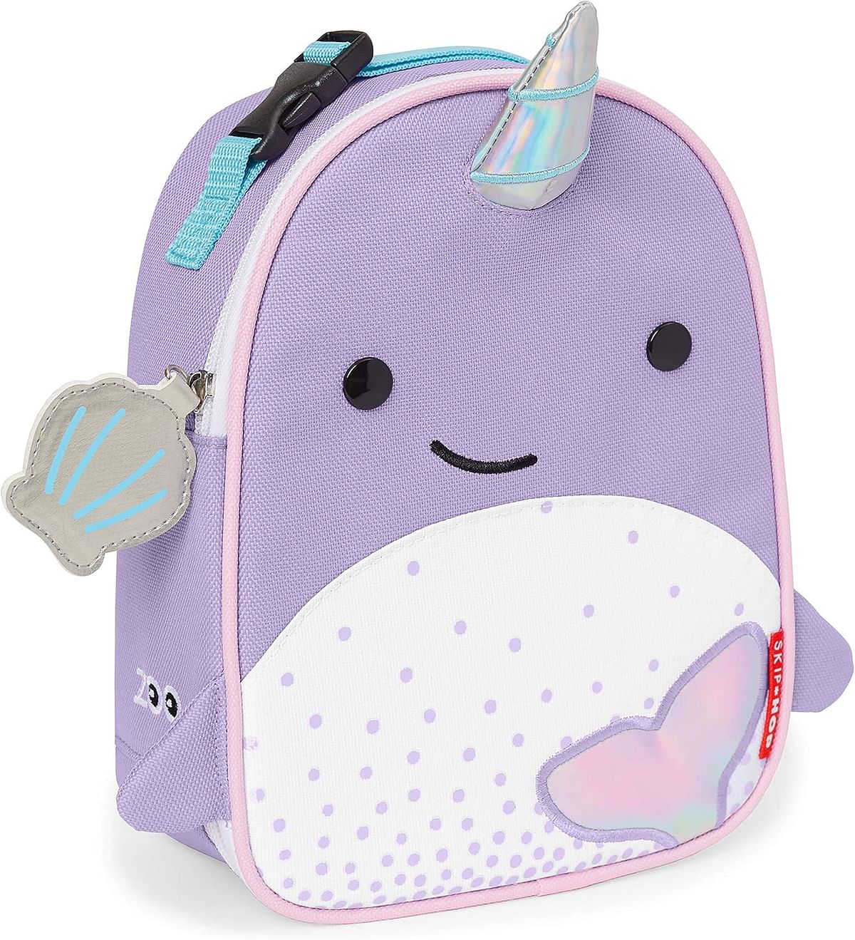 Skip Hop Zoo Lunchie Narwhal, Purple, 1 Count (Pack Of 1)