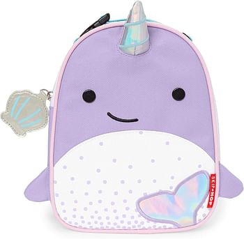 Skip Hop Zoo Lunchie Narwhal, Purple, 1 Count (Pack Of 1)