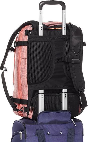 Amazn Basics Slim Carry On Laptop Travel Weekender Backpack