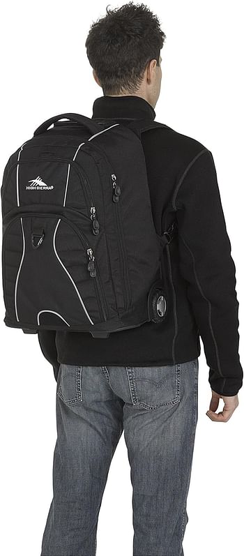 High Sierra Freewheel Wheeled Laptop Backpack