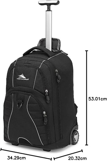 High Sierra Freewheel Wheeled Laptop Backpack