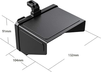 SmallRig Sun Hood with Screw holes on the top for BMPCC 4K & 6K Camera - VH2299