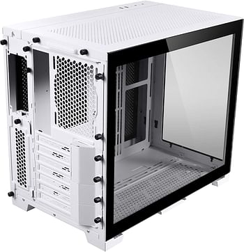 Lian Li compatible O11 Dynamic Mini, Midi-Tower, Tempered Glass - White