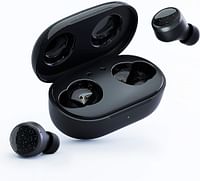 tangmai [2020 Latest Upgraded] W0 True Wireless Earphones Bluetooth 5.0 Headphones with Microphone, Vocal-Sac Deep Bass Stereo Sound, All-day Playtime, One-step Pairing, Touch Control, Nano Waterproof