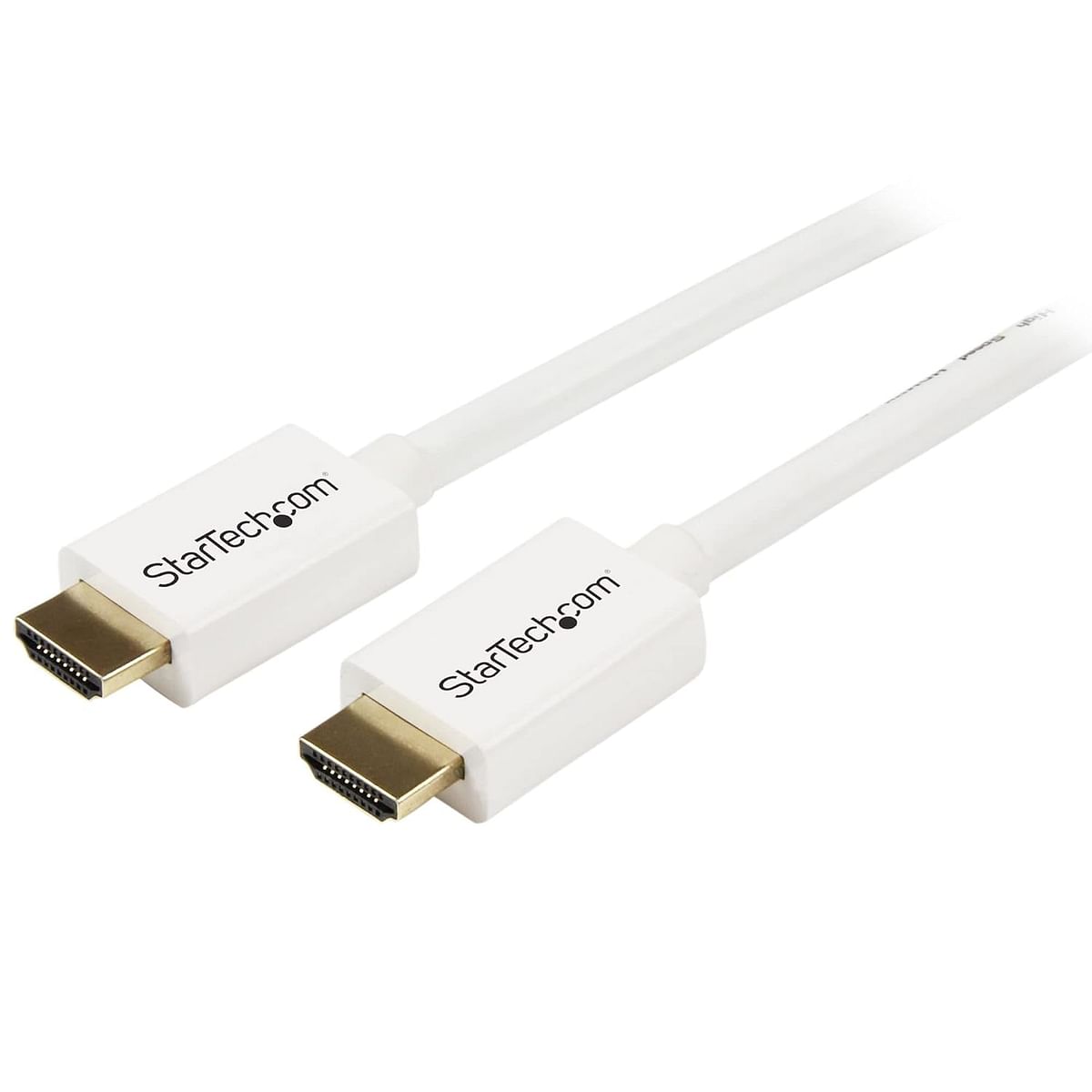 StarTech.com 7m 23 ft White CL3 In-wall High Speed HDMI Cable - Ultra HD 4k x 2k to M/M Audio/Video, Gold-Plated (HD3MM7MW)