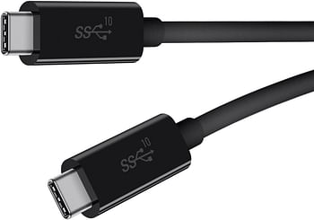 Belkin Cable usb 3.1 type C-type C 10gbps 5a - black